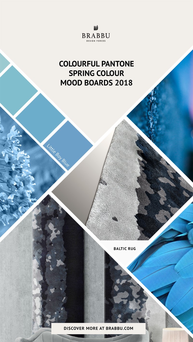 Moderne Teppiche Inspiration: Frühlings Farbe Tendenzen 2018